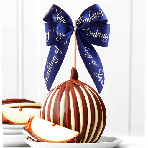 Mrs. Prindable's Mrs Prindables Thinking Of You Jumbo Gourmet Caramel Apple (Triple Chocolate)