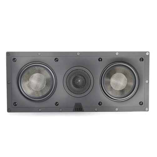 Elac - Debut IW-DC51-W Custom in-Wall Center Channel Speaker (Ea), Black