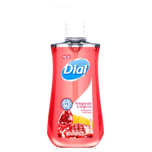 Dial Liquid Hand Soap, Pomegranate and Tangerine, 7.5 Fl. Oz (Pack of 1)