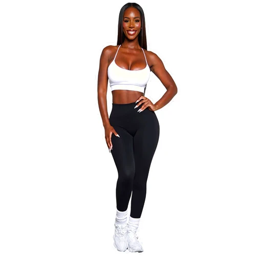 Pchee Bum Scrunch Butt Leggings - Squat Proof, Seamless Compression, TikTok Yoga Pants with Tummy Control for Gym
