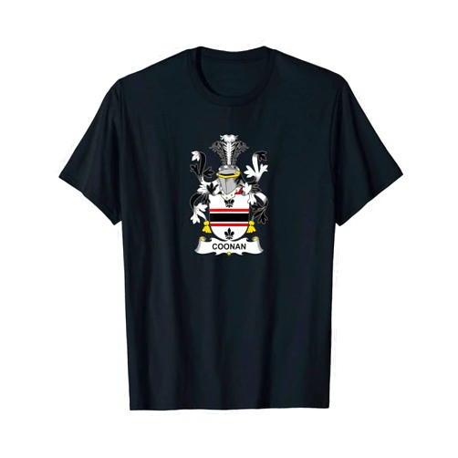Family Crest and Coat of Arms clothes and gifts Coonan Coat of Arms - Family Crest Shirt