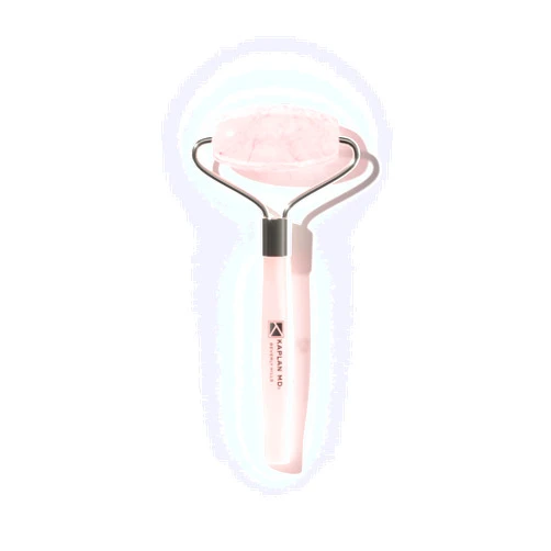KAPLANMD Diamond Contour Rose Quartz Roller Beauty Tool