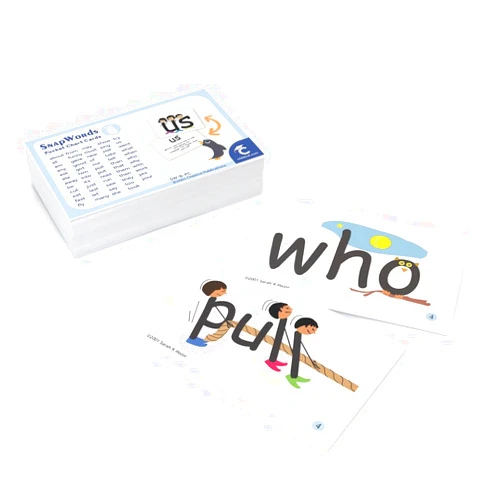 Child1st Publications SnapWords List B Pocket Cards | Multisensory | Kinesthetic | ESL | ELL Sight Word Flash Cards