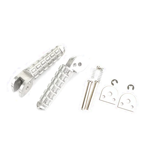 VIPIH Rear Footrests Foot Peg Left & Right for Ducati Monster 796 1100 620 797 795 Scrambler Icon 46510611A L 46510601A R Aluminum Alloy