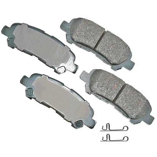 Akebono ACT1325 Proact Ultra Premium Ceramic Disc Brake Pad kit