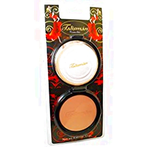 TALISMAN COSMETICS Talisman Cream Powder Natural .45 Oz. With Mirror-Polvo Crema Compacto Con Espej (Fulgor)
