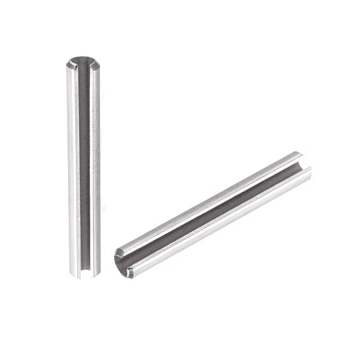 uxcell Slotted Spring Pin - M2.5 x 30mm 304 Stainless Steel Split Spring Roll Dowel Pins Plain Finish 20Pcs