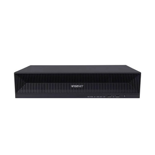 Hanwha Techwin Hanwha XRN-1620SB1 16CH Network Video Recorder, Up to 16CH 32MP supported, HDMI out, 140Mbps 16PoE NVR