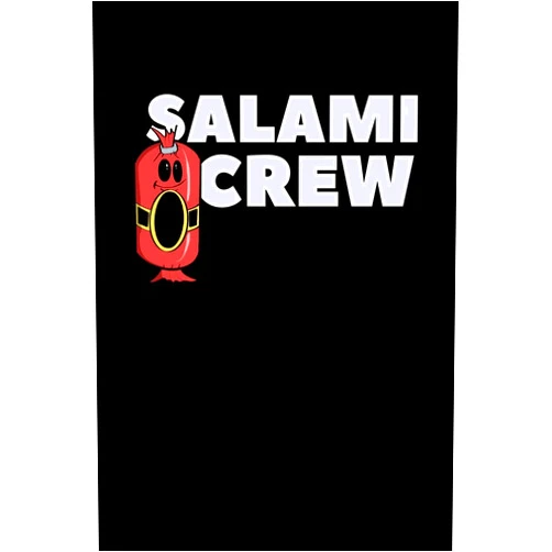 By InkDrop Publishing (Author) Salami Crew: Composition Lined Notebook Journal Funny Gag Gift