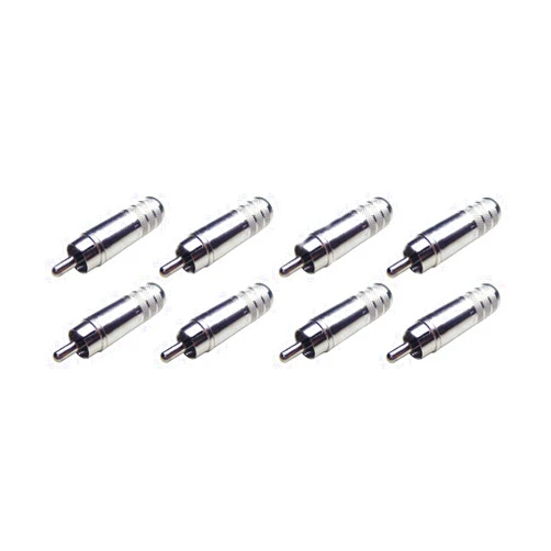 Switchcraft (8 Pack) 3502A Long Body Cable End RCA Male with Solder Terminals