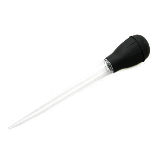 Chef Craft Classic Baster with Clear Tube, 11.5 inches in Length, Black
