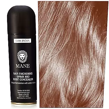 Mane Hair Thickening Spray (Dark Brown)
