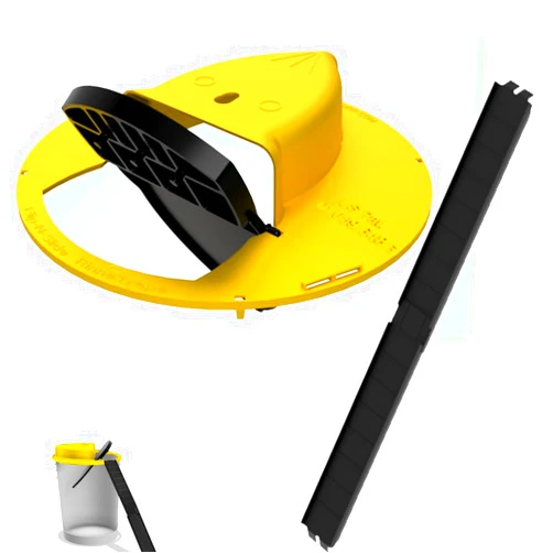 RinneTraps - Flip N Slide Bucket Lid Mouse Trap | Original | Made in USA | US PAT D1,039,648s