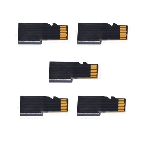 Cablecc 5pcs/lot Micro SD TF Memory Card Kit Male to Female Extension Adapter Extender Test Tools PCBA Reader for Car GPS Phone