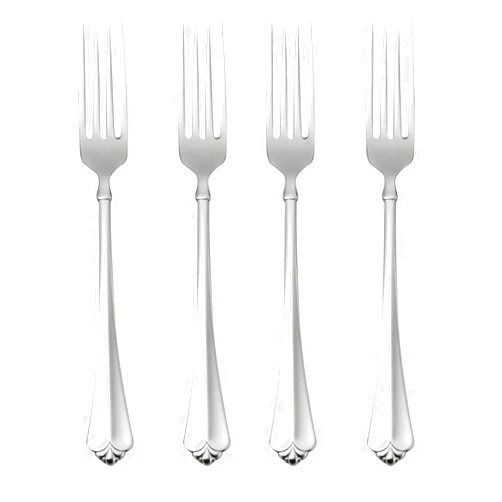 Oneida Juilliard Dinner Forks, Set of 4