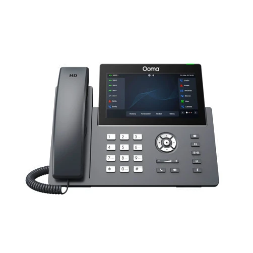 Ooma 2670W Executive IP Desk Phone. Works only with Ooma Office Cloud-Based VoIP Phone Service with Virtual Receptionist, Desktop and Mobile App, Videoconferencing. Subscription Required.
