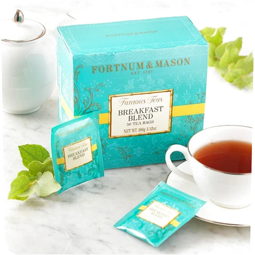 Fortnum & Mason Fortnum and Mason Breakfast Blend 50 Count Tea Bags (1 Pack)