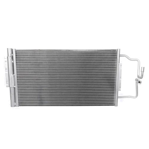 VHNROFE 1pc A/C Air Conditioning AC Air Conditioning Condenser Front Side Parallel Flow Aluminum Silver E125506CP GM3030268 23287351