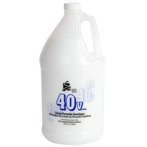 Superstar Super Star Stabilized Cream Peroxide Developer, 40v Hc-50404