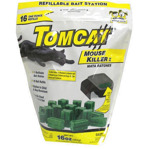 MOTOMCO Tomcat Refill Mouse Killer, 16-Ounce