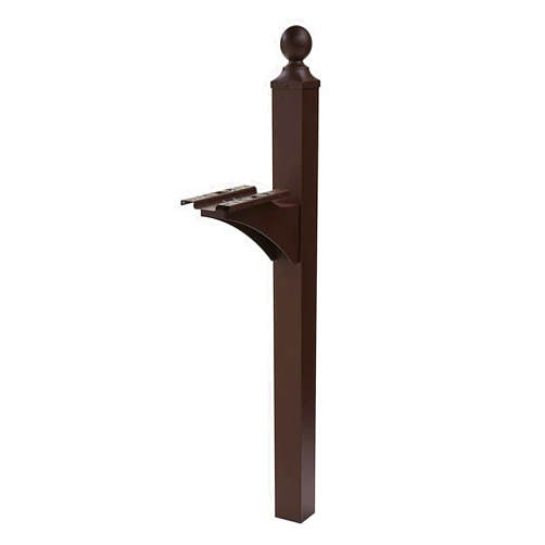 Architectural Mailboxes Landover Aluminum Mailbox Post, Venetian Bronze