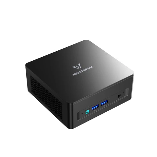 MINISFORUM DeskMini UM690L Slim Mini PC AMD Ryzen 9 6900HX Small PC, 16GB LPDDR5 RAM+512GB PCIe4.0 SSD, HDMI/DP/USB4 Outputs, 2.5G LAN, WiFi 6E, 4xUSB Port AMD Radeon 680M Graphics Small Form Factor