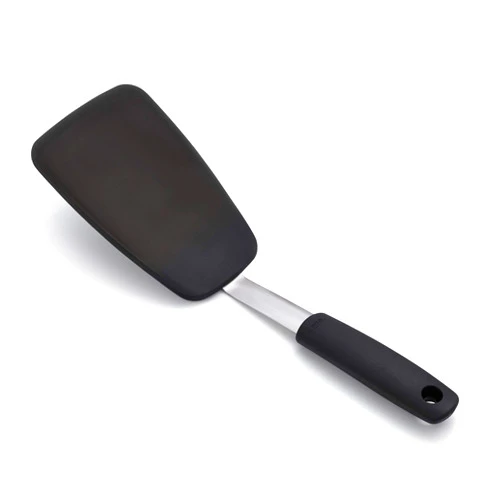 OXO Good Grips Large Silicone Flexible Turner, Stainless Steel