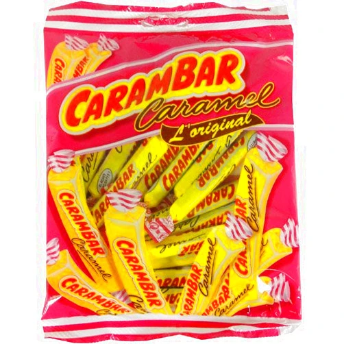 La Pie qui Chante Carambar Candy in A Bag 130g (0.3 oz), Three
