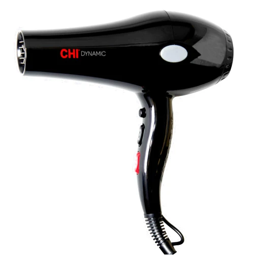 CHI Dynamic Hair Dryer, Blow Dryer for Smooth & Voluminous Hair, Comb-Attachment & Air Concentrating Nozzle for Faster Styling, Low Noise
