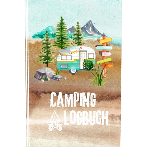 Stylesyndikat Reise Tagebücher Camping Logbuch: Wohnwagen Reisetagebuch - Wohnmobil Camper Van Reise Tagebuch Journal - Caravan Reisemobil Notizbuch (German Edition)