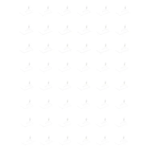 Sterilite Storage Basket, Plastic Basket to Organize Closets, Shelves or Countertops in the Kitchen or Bathroom, White, 48-Pack