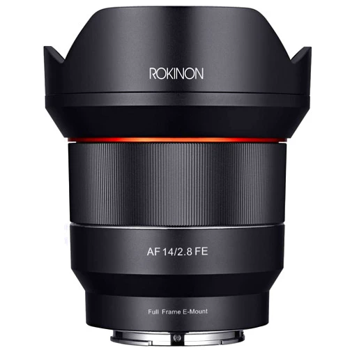 ROKINON« AF14mm F2.8 Auto Focus Full Frame Lens for Sony E