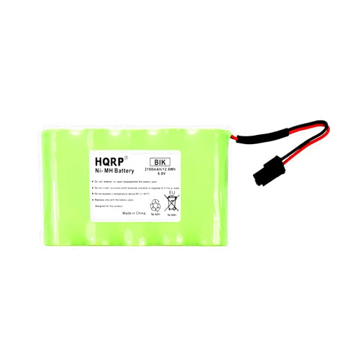 HQRP Backup Battery Compatible with GE Interlogix Simon Xti XTi-5 Security System 600-XTI-BAT A2100Mah 6V Wireless Control Panel