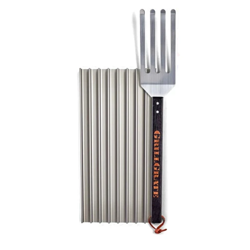 GrillGrate - Grill Anywhere GrillGrate for The Traeger Flatrock Griddle - 17 inch deep by 9.25 inch Wide Sear'NSizzle® GrillGrate - Grill Grates for Traeger - Traeger Flatrock Griddle Accessory