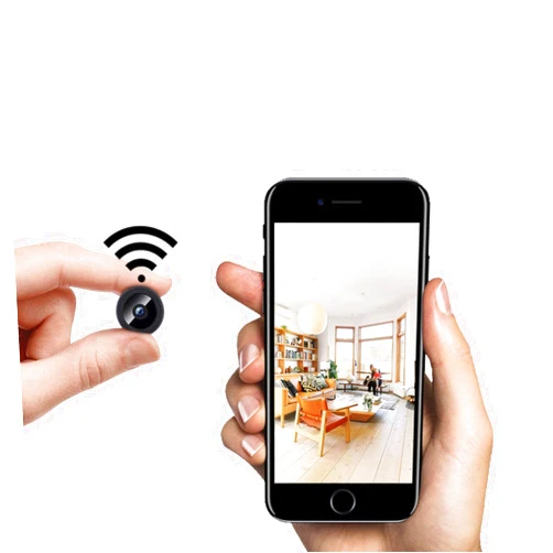 BVYY Spy Camera 1080P WiFi Hidden Camera Wireless Indoor Secret Camera Mini Nanny Spy Cam Home Security Surveillance Camera Micro Small Monitor Video Camera with Motion Detection App Control