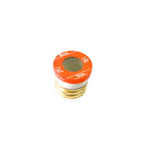 Bussmann TL-20PK4 20 Amp Time Delay, Loaded Link Edison Base Plug Fuse, 125V UL Listed, 4-Pack