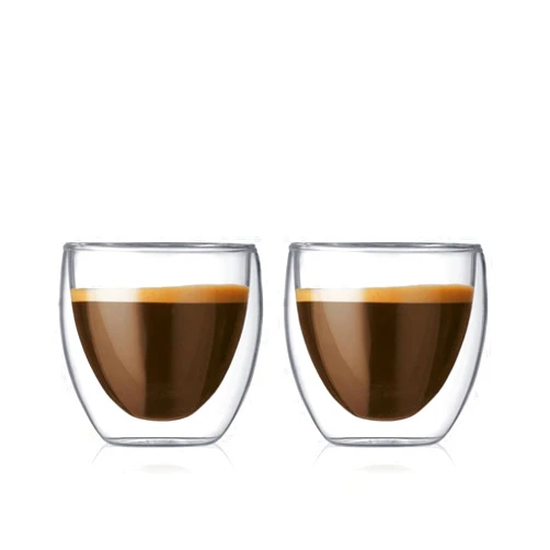 Bodum Pavina Double Wall Espresso/Shot Glass - Set of 2