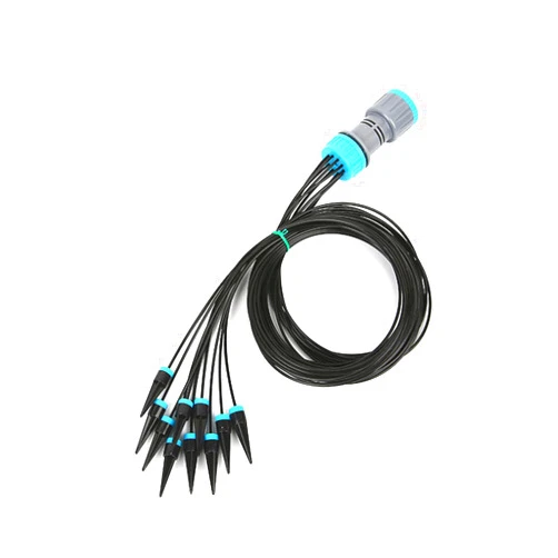 YO-yiHHG Drip Irrigation Kit, Plant Watering Devices Gardening Irrigation System Plant Watering Devices with 10 Dripper Head Kit for Garden Lawn