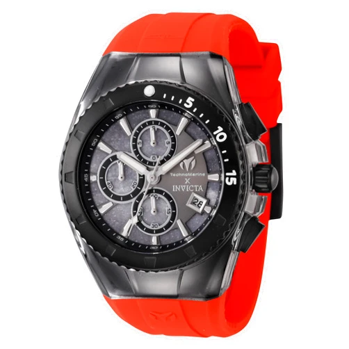 TechnoMarine Invicta TechnoMarine X Five Elements Space Men's Watch with 3 Interchangeable Straps- 44.5mm (TM-122002)