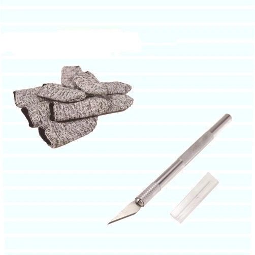 KILOKITS Precision Swivel Knife and Fingertip Protectors for Cutting Model Kits