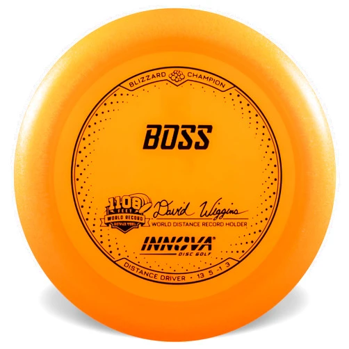 Innova - Champion Discs Blizzard Champion Boss Golf Disc, 151-159gm (Colors may vary)