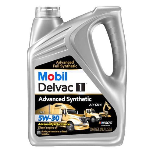 Mobil Delvac 1 Advanced Full Synthetic Diesel Engine Oil 5W-30, 1 Gal