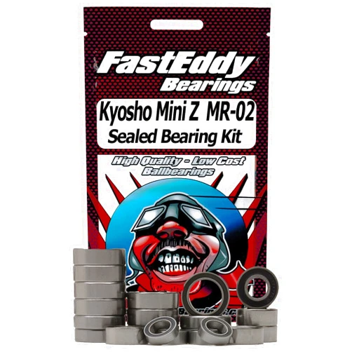 FastEddy Bearings Compatible with Kyosho Mini Z MR-02 Sealed Bearing Kit