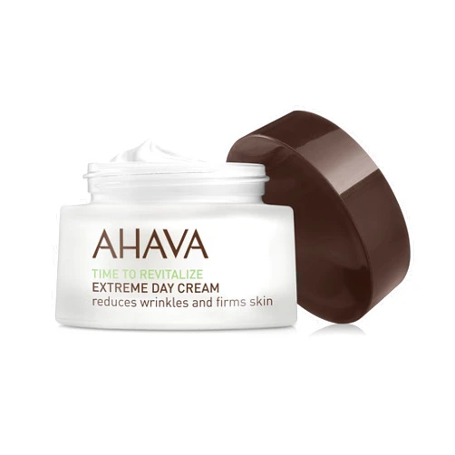 AHAVA Extreme Day Cream - Silky Soft, Reduces Wrinkles, Firms & Strengthens Skin, Enriched with Patented Extreme Complex, Exclusive Dead Sea Osmoter, Peptides, Hyaluronic Acid & Resveratrol 1.7 Fl.Oz
