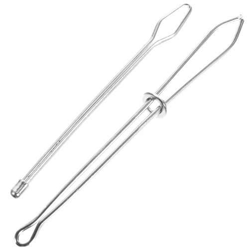 SUPVOX 2pcs Drawstring Threader Household DIY Threading Tool for Home Embroidery Sewing