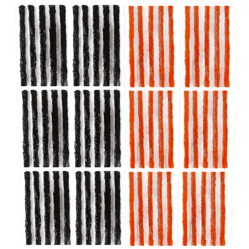 PUIBERS 60 Pcs Tire Repair Plugs, Tire Repair Gum for Tubeless Tire Puncture,Tire Repair Strings Rubber Plug Tool for Car, RV, SUV, ATV, Motorcycle, Truck,Tractor