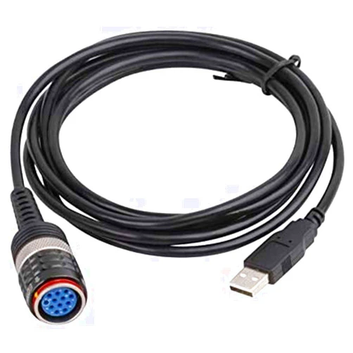 PANGOLIN 88890305 Scanner Cable Automotive USB Cable for Volvo VOCOM 88890300 VOCOMII 88894000 Diagnostic Adapter Tool Excavator Spare Parts Black