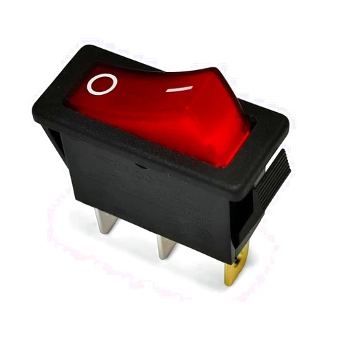 Afriod 120927-24 120 Volt Rocker Switch Lighted On Off for FMI Desa Electric Fireplaces