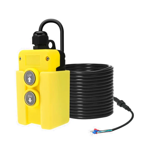 NORJIN 4 Wire Dump Trailer Remote Control Switch for Hydraulic Pump, 12V DC Double Acting Hydraulic Pump Power Supply Unit Remote Controller Truck Lift Gate Tipper Hoist