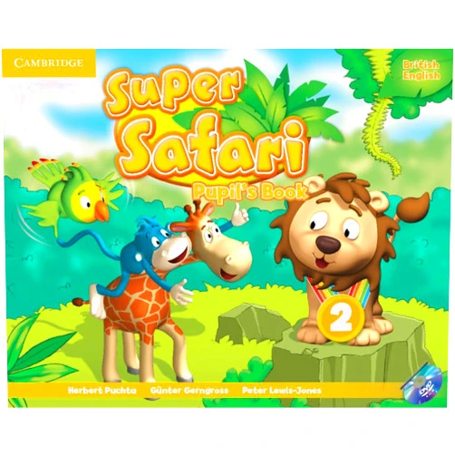 By Herbert Puchta (Author), Günter Gerngross (Author), Peter Lewis-Jones (Author) & 0 more Super Safari Level 2 Pupil's Book with DVD-ROM